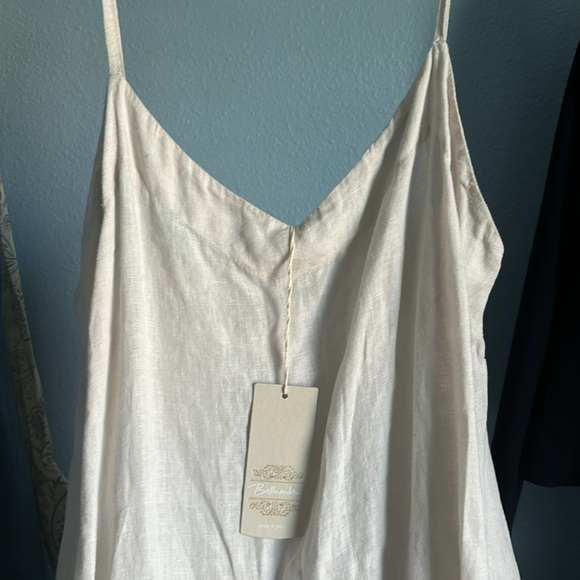 🆕Bellambia 100% linen dress large NWT - Picture 2 of 7